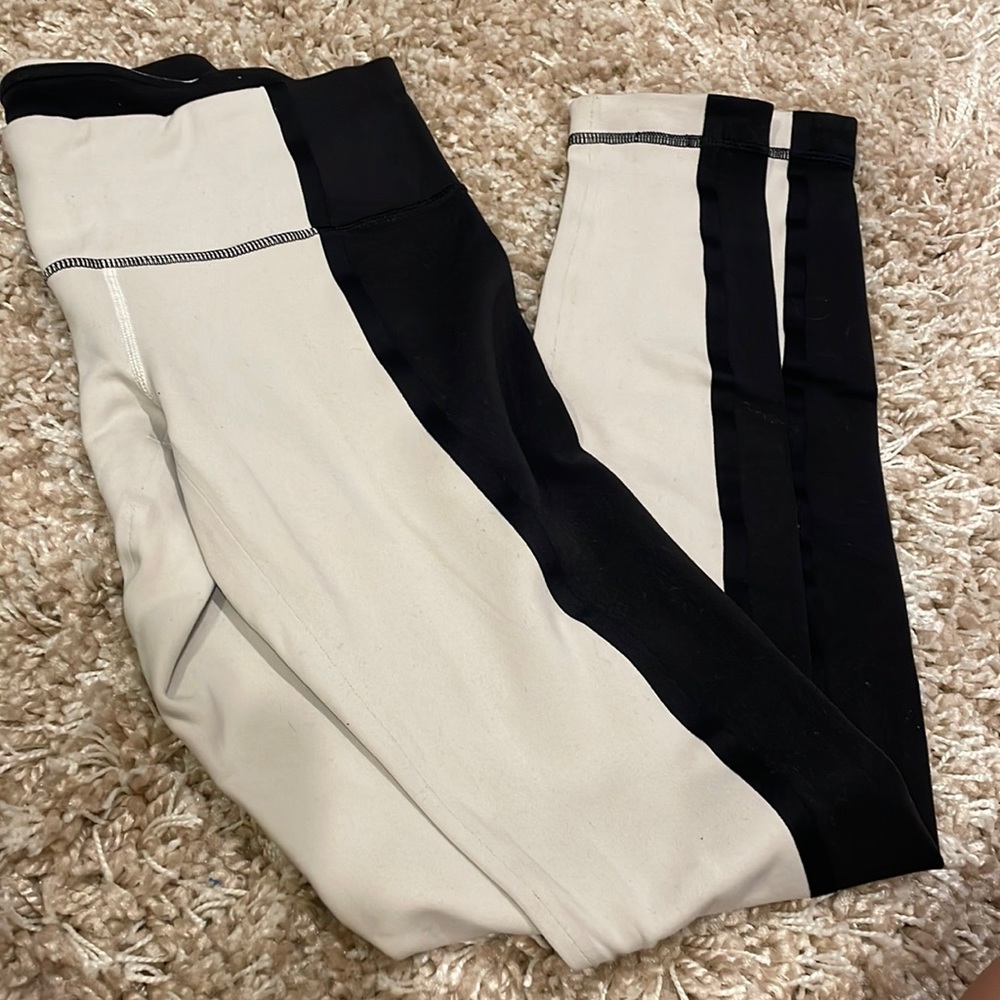 Lulu lemon two tone legging